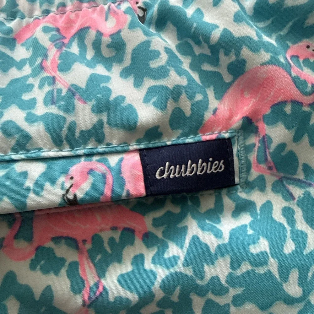 Chubbies The Domingos Flamingos 5.5